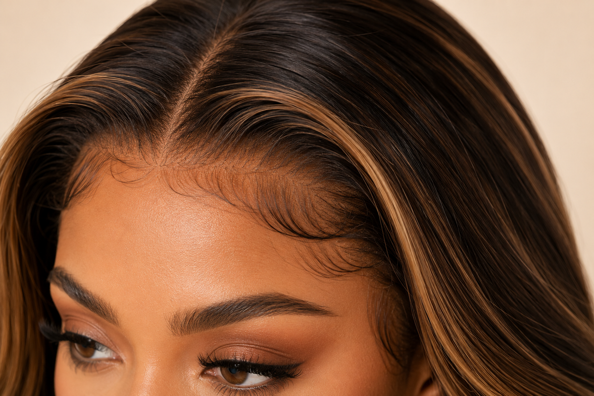 Caramel Deep Wave Lace Wig